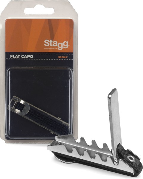 Stagg SCPM-F Kapodaster für Akustik oder E-Gitarre gerade