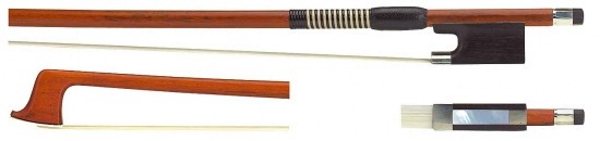 GEWA 4/4 Cellobogen aus Fernambukholz ausgesuchte Qualität runde Stange