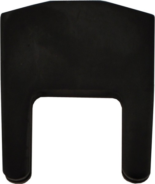 Petz Übungsdämpfer für Cello aus Metall schwarz zwei Zähne