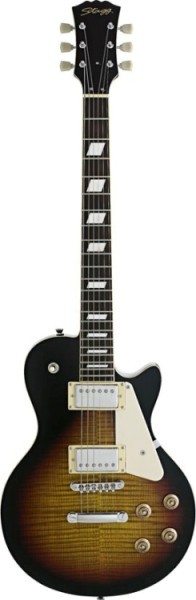 Stagg L350-VS Tiger Stripe Rock ,L, E-Gitarre