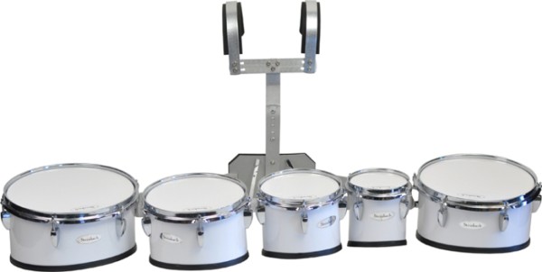 Steinbach Marching Drum Set 6 Zoll & 8 Zoll & 10 Zoll & 12 Zoll & 13 Zoll Set mit Halter