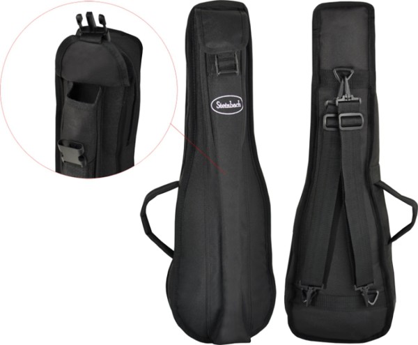 Steinbach 1/4 Geigentasche Gigbag 25 mm Polsterung mit Rucksackgurten für Violine aus hochwertigem C