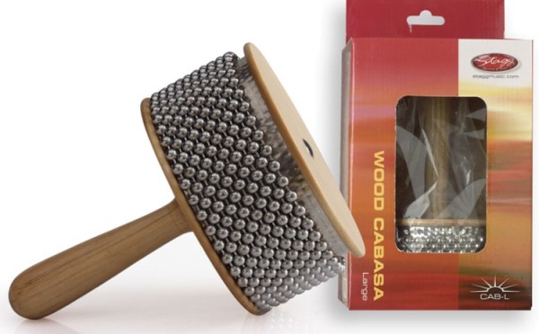 Stagg CAB-L Große Cabasa Holz