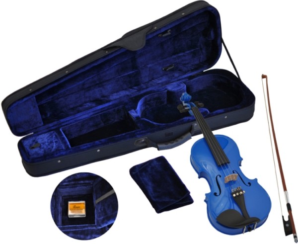 Kindergeige Violine in blau