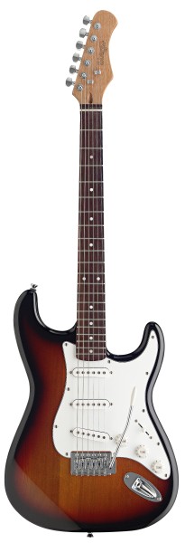 Stagg S300-SB - Standard S E-Gitarre