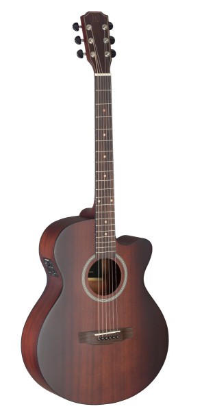 J. N. DEV-ACFI BBST DEV-ACFI BBST Cutaway Elektro-Akustische Auditorium Gitarre mit Decke aus massiv
