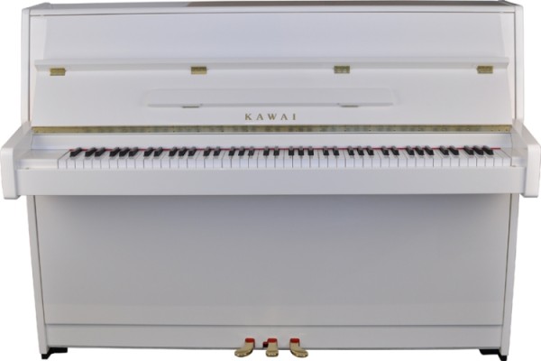 Kawai K 15 E Klavier weiß poliert