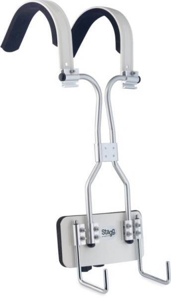 Stagg MACA-SD20 WH Marching Tragegestell für Snare weiß