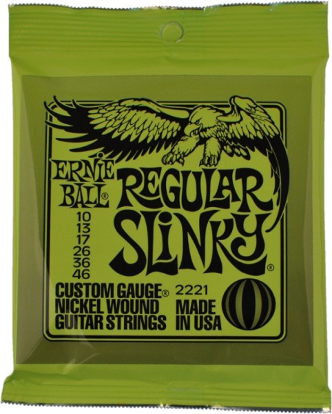 Ernie Ball Regular Slinky Gitarrensaiten für E-Gitarre