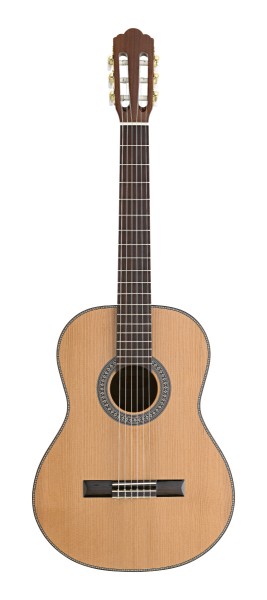 Angel Lopez C1147 S-CED 4/4 Klassikgitarre in natur mit massiver Zederndecke