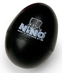 MEINL NINO Egg Shaker schwarz ABVERKAUF