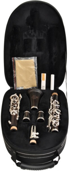 Roy Benson Klarinette CG-523 echt Grenadillholz deutsche Griffweise 21 Klappen 6 Ringe