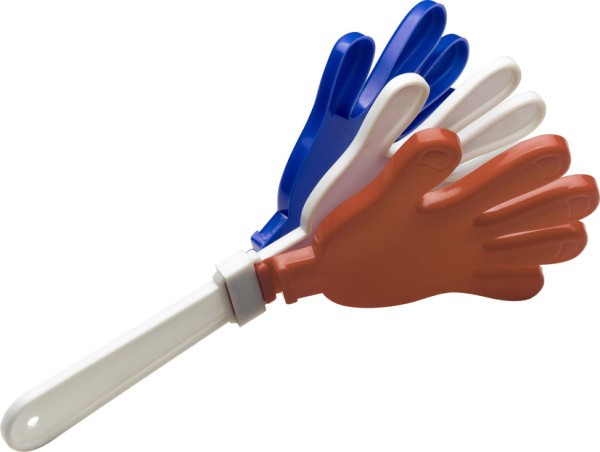 Stagg GGH-FR Kunststoff Go-Go Handklapper in der französischen Nationalfarbe