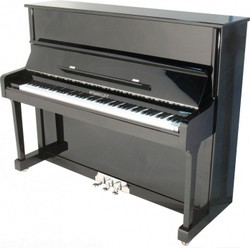 Steinbach Klavier schwarz poliert mit Softclose und Silent Funktion Piano Disc QuietTime GT-2