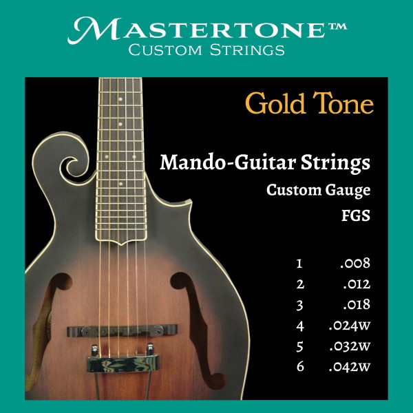 Gold Tone FGS Saiten für F-Stil Gitarren-Mandoline, Spezialstärke