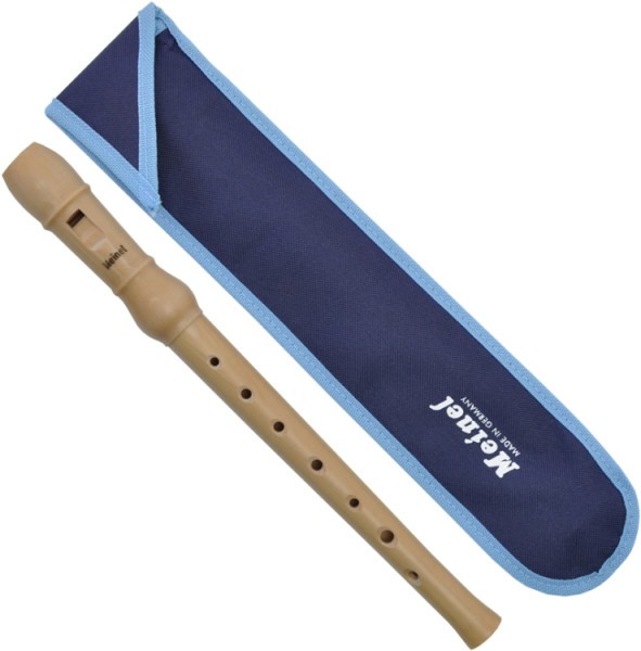 Meinel C-Sopran Blockflöte Deutsche Griffweise Ahorn vertiefte Tonlöcher