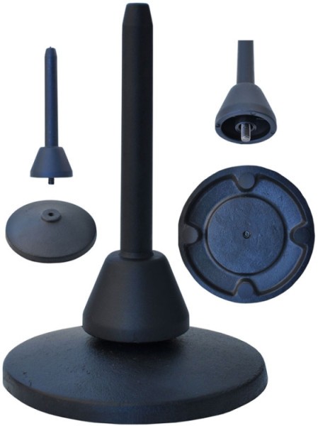 Steinbach Querflötenständer / Klarinettenständer runder Fuß