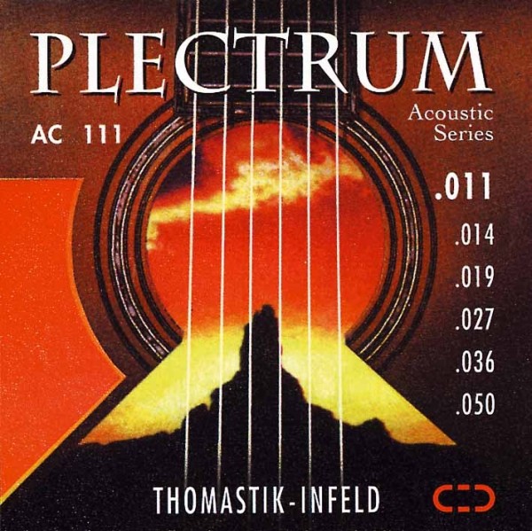 Thomastik AC112 Plectrum Saitensatz für Akustik-Gitarre Bronze Medium Light