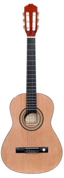 GEWApure 3/4 Konzertgitarre Almeria in natur hell getönt mit Fichtendecke