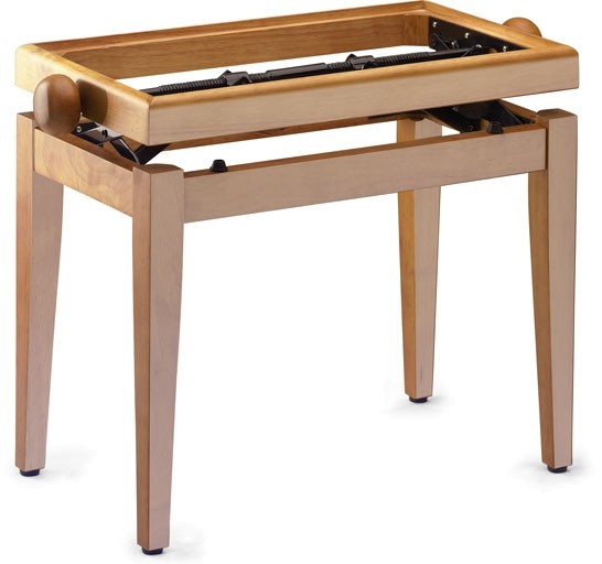 Stagg PB45 MP P Klavierbank in Ahorn poliert Modell PB 45