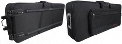 Stagg KTC-100 Leichter Keyboardkoffer 10mm mit Rollen und Griff (97 x 38 x 15 cm)