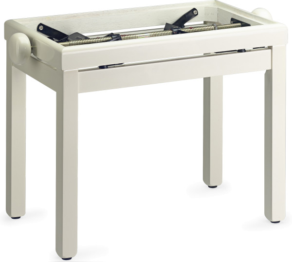 Stagg PB39 IV P Klavierbank in Elfenbein poliert