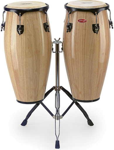 Stagg CWML-N-D 11 Zoll +11.3/4, Congaset + Doppelstativ