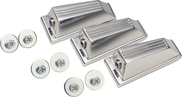 Stagg 1B-TT-HP Tom Spannböckchen 3 Stück mit Montage-Schrauben