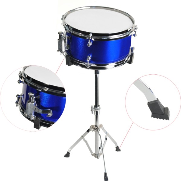 Steinbach Snare Drum 10x6 Zoll für Kinderschlagzeug blau inkl. Ständer