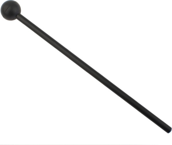 Gewa Schlägel mit kugelförmigen schwarzen Gummikopf