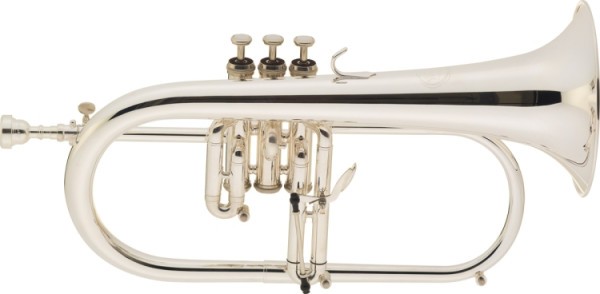 Jupiter Flügelhorn in Bb mit Monel Ventilen versilbert