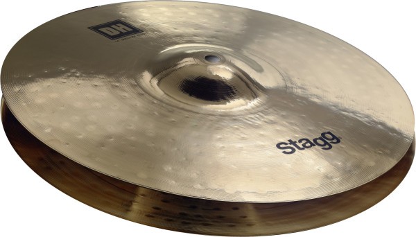 Stagg DH-HM13B 13 Zoll Brilliant medium HiHat - Doppelt gehämmert