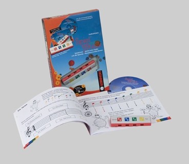 Hohner Mundharmonika Set Spiel mit Musik inkl. Lernheft und CD