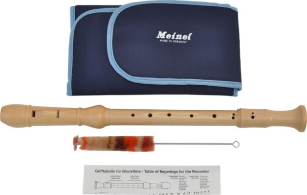 Meinel F- Alt Bockflöte Ahorn barocke Griffweise
