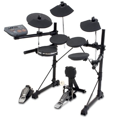 D-TRONIC E-Drumset Q-5v - Voll ausgestattetes E-Drum Set mit 8 Drumpads und kompletter Hardware