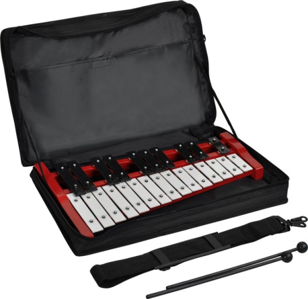 B-Ware Steinbach Glockenspiel 25 schwarze & weiße Klangplatten chromatisch