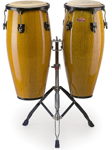 Stagg CWM-A-DA 10 Zoll +11 Zoll Congaset Holzkessel