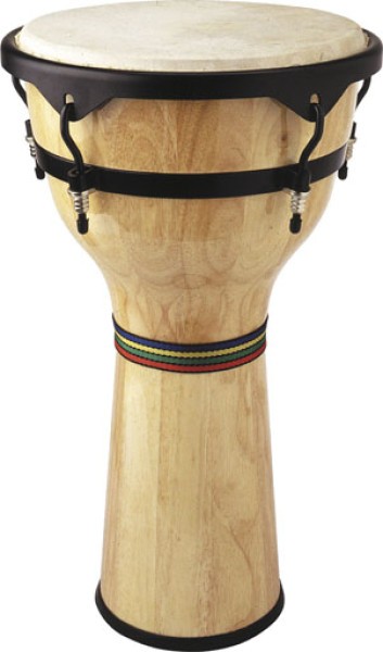 Stagg DWM-10-N 10 Zoll Djembe Holzkessel