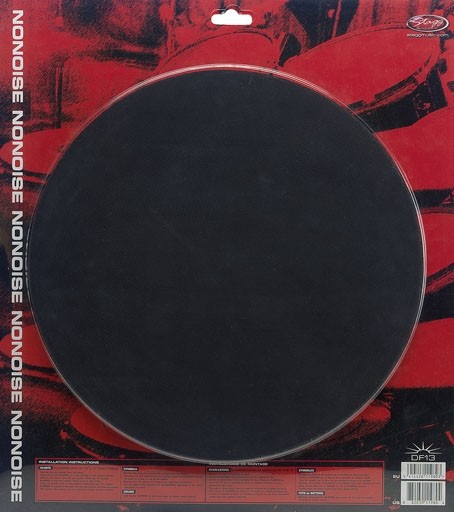 Stagg DF13 13 Zoll Neopren Übungspad für Tom oder Snaredrum