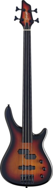 Stagg BC300FL-SB Fretless, 4-saitige ,Fusion, E-Bassgitarre