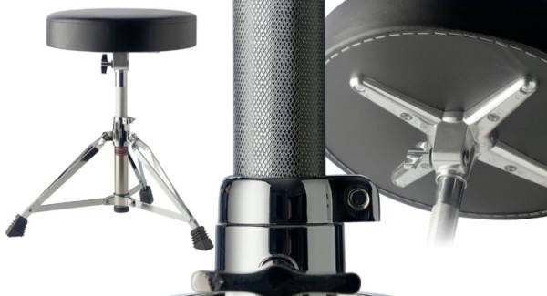 Stagg DT-42S Drum-Hocker doppelstrebig low-profile Modell