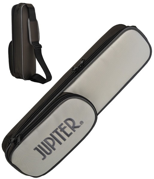 Jupiter Querflötentasche mit extra Fach für gebogenes Kopfstück ABVERKAUF