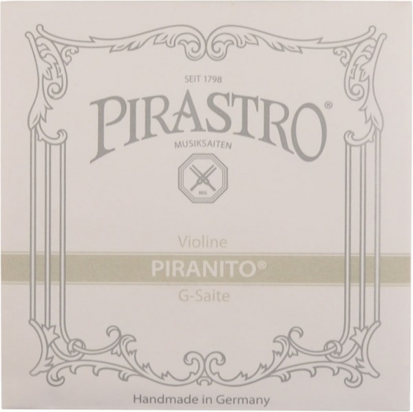 Pirastro Piranito Saitensatz 1/2 - 3/4 Geige/Violine E-Saite Stahl mittel