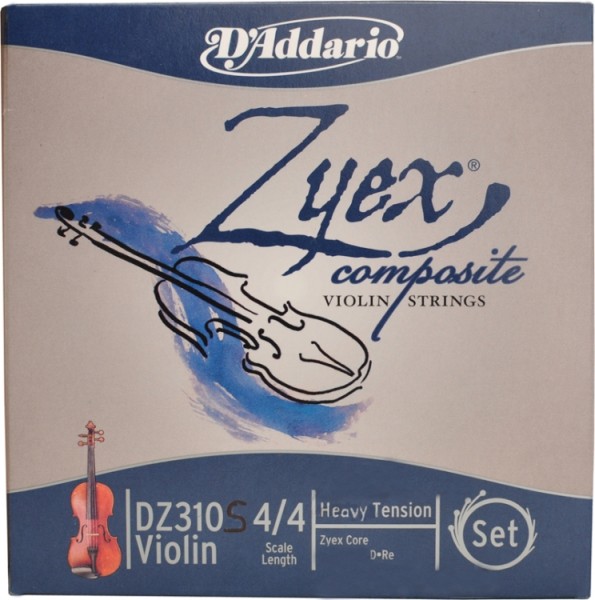 D`Addario Zyex Saitensatz 4/4 Geige/Violine E-Saite Carbonstahl verzinnt dick