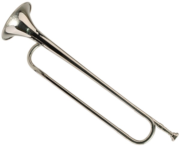 B-Ware Steinbach Bb-Fanfare Signalhorn silber