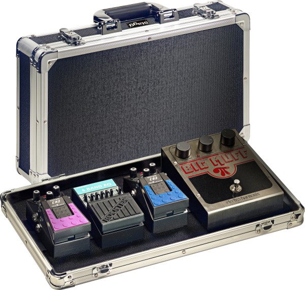 Stagg UPC-424 ABS- Koffer für Gitarrenbodeneffekte Effektpedale Effektgeräte Pedal Case (BxHxT): 424