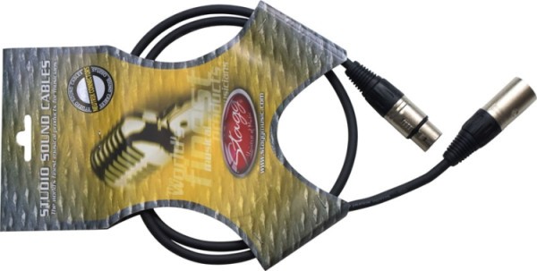 Stagg MC-01XX/NKH Neutrik Mikrofon-Kabel XLR/XLR