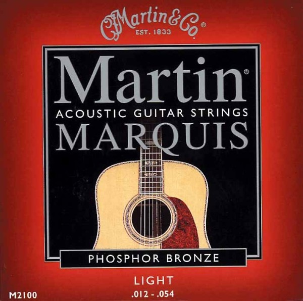 Martin Gitarrensaiten für Akustik-Gitarre Light