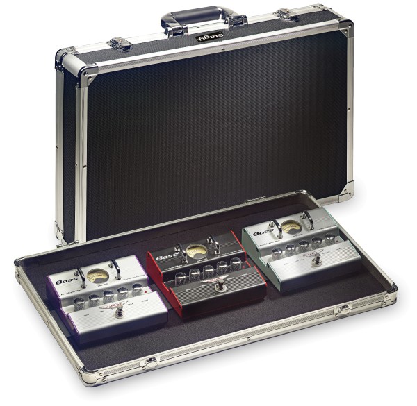 Stagg UPC-535 ABS- Koffer für Gitarrenbodeneffekte Effektpedale Effektgeräte Pedal Case (BxHxT): 535
