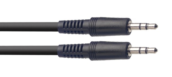 Audio-Kabel, Mini-Klinke/Mini-Klinke (m/m), 1 m